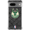 NBA Milwaukee Bucks Rusted Dark Google Pixel 8a Clear Case